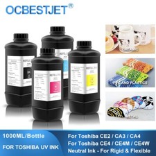  Neutral LED Curable UV Ink For Toshiba CE2 CA3 CE4 CA4 CE4M CE4W Printhead  picture