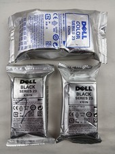 Genuine Dell Series 23 Color Black Ink Cartridge Set NOS Sealed X752N X751N picture