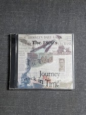 The 1800's Journey Back in Time CD-ROM PC Software Historical Newspapers picture