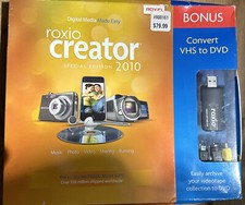 Roxio Creator 2011 Special Edition Converter VHS to DVD *OPEN BOX* picture