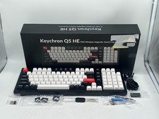 Keychron Q5 HE Gaming Keyboard Swappable RGB Backlight Nebula Switch picture