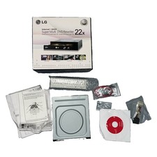 LG GH22 Super Multi 22x Internal DVD Rewriter LightScribe IDE Black picture