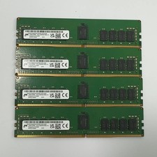 Micron PC4-3200AA 64GB (4x16GB) Server RAM DDR4 3200MHz MTA18ASF2G72PDZ-3G2J3UK picture