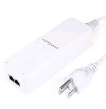 2.5G PoE++ Injector 90W, IEEE 802.3af/at/bt, 55V Output, Gigabit 2500Mbps, Wall picture