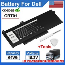 ✅LOT GRT01 Battery For Dell Latitude 5421 5431 5521 5531 Precision 3470 3561 NEW picture