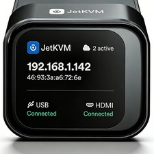JetKVM Open-Source IP KVM Switch jetkvm Computer remotely Control lP/MAC/HDMl... picture