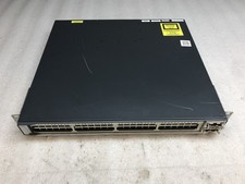 Cisco Catalyst 3750-E Series 48-Port Gigabit Network Switch WS-C3750E-48TD-S picture