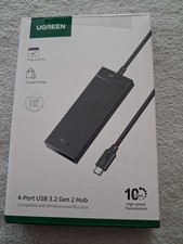 UGREEN 4 Port USB-C Hub USB 3.2 Gen 2 10Gbps Plus PD 100W Charging Port picture