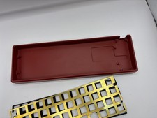 Mochi40 Red 40% Keyboard Kit Fine40 Solder PCB Unbuilt Brass Plate picture