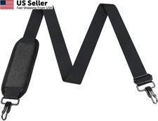 56 inch Shoulder Strap, Universal Adjustable Thick Soft 56, Black picture