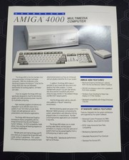 Amiga 4000 Info/promo sheet - Original Commodore Canada for Amiga dealers picture