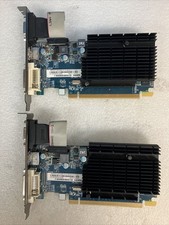 (Lot of 2x) SAPPHIRE 11166 ATI Radeon HD 5450 512MB Video Card 299-BE164-000SA ~ picture