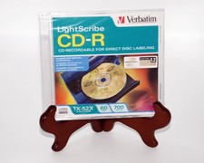 New VERBATIM LightScribe CD-R Recordable 700MB 52X 80 Min SEALED picture