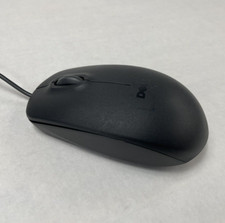 Dell MS111-L/MS111-L(B) USB Wired Optical Mouse Black with Scroll Wheel Lot of 4 picture