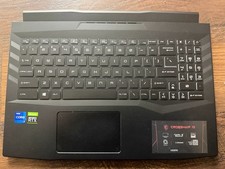 MSI Pulse GL66 MS-1581 Palmrest Keyboard Touchpad 307-581C221-D37 OEM picture