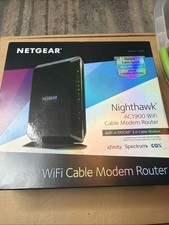 NETGEAR Nighthawk AC1900 4 Wireless-Wi-Fi 802.11ac Router   C7000 New Open picture
