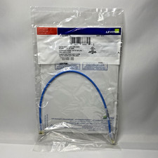 Leviton 6H460-1L Cat 6 High-Flex Patch Cord 1ft Blue Ethernet Network Cable picture