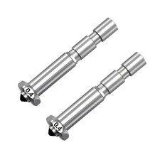 Nozzle 2PCS 0.4mm Quick Swap Hardened Steel High Flow for Anycubic Kobra 3 Max picture