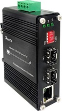 Hereta ETH-IMC2402-OEO 10G SFP+ OEO Fiber Media Converter 3R Repeater RJ45 120km picture