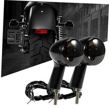 Motorcycle Rear Bullet Turn Signal Indicator Lights Mount Kit with Bracket picture