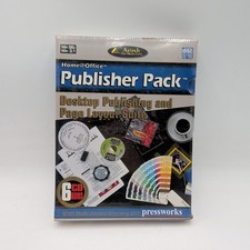 Aztech New Media Publisher Pack Page Layout Suite New Sealed Vtg Software Win 95 picture