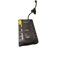 CyberPower CP600LCD 600VA/340W LCD Display Uninterruptible Power Supply UPS picture