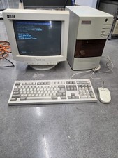 Vintage Packard Bell System Packmate 733 Computer VLMF Monitor Keyboard Mouse picture