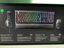Razer All-Star Gaming Bundle ORNATA Keyboard VIPER Mouse BLACKSHARK X Headphones picture