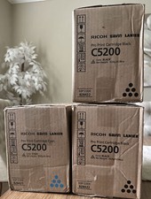 Ricoh Pro C5200S Toner Cartridges 1 Cyan And 2 Black picture
