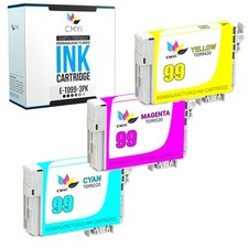 3PK CMYi Replacement Epson 99 Color Ink Cartridges for Epson Artisan 800 810 835 picture