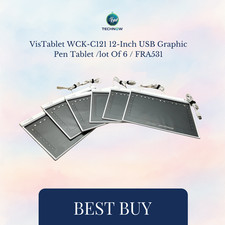 VisTablet WCK-C121 12-Inch USB Graphic Pen Tablet /lot Of 6 / FRA531 picture