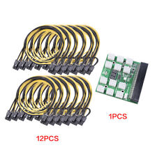 For HP 1600W Power Supply Breakout Board PSU Server Adapter with 1 Cables Mining picture