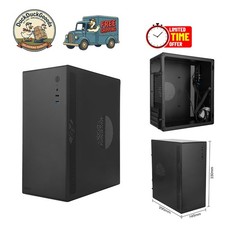 Compact ITX Desktop Case - Supports Micro ATX Motherboards with Enhanced Cooling picture