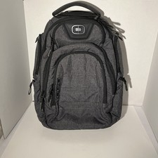 OGIO Renegade RSS 17 inch Backpack Laptop Carry Bag Case Black Gray Zipper picture