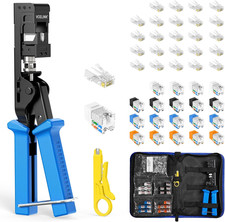 Speed Termination Keystone Tool Kit with Mixcolor Keystone Jack picture