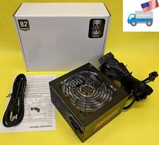 SHARK TECHNOLOGY® 1000W Gaming PC LED Power Supply 2x PCI-e SATA ATX/EPS 12V picture