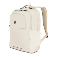 NEW ⭐ SWISSGEAR Compact Lightweight White Cream Laptop Backpack School Book Bag picture