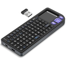 Compact 2.4G & Bluetooth Mini Keyboard - Touchpad, Backlit, Lightweight Design picture