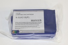 2 Pack Epson Compatible Ink Cartridge Tank TM-C3400 TM-C610 SJIC15P C33S020464 picture