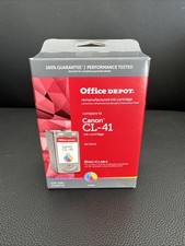 Office Depot Brand  Ink Cartridge Canon CL-41 Tri-Color - SEALED picture