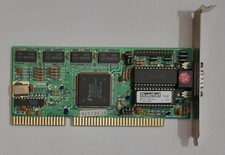 HIS 8900CL 4x256 ISA Graphics Card (Trident TVGA8900CL-B, 1MB, Retro, 1993) picture