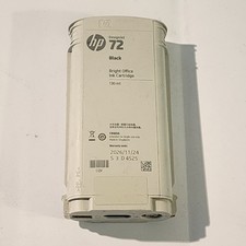 HP 72 Matte Black Ink Cartridge C9403A Genuine New Weighs Full 11 2026 130ML picture