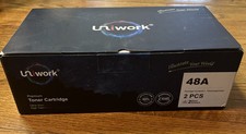 Uniwork Premium Toner Cartridge for HP 48A 2 pcs BLACK Exp 03/25 Sealed picture