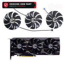 EVGA RTX 3070 3080 3090 XC3 Ultra Gaming GPU Fan Set (Genuine OEM) picture