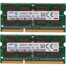 Samsung 16GB (2x 8GB) PC3-12800S DDR3-1600 MHz 204Pin SO-DIMM Laptop Memory 8G picture