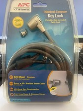 New APC Kryptonite notebook computer key lock portable easy to install cablelock picture