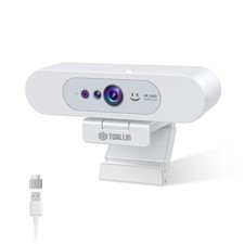 TOALLIN 4K UHD Autofocus Windows Hello Webcam,w/ Built-in Mic,Privacy Protection picture