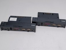 Lot of 2 Dell PR02X E-Port Plus II Laptop Docking Stations - Black No Adapter picture