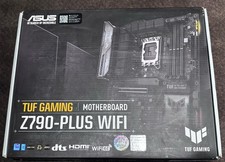 ASUS TUF GAMING Z790-PLUS WIFI LGA1700 Intel Z790 Motherboard  READ picture