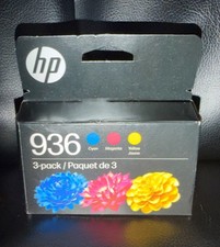 HP GENUINE 936,  3 Pack COLOR INK CARTRIDGE, Exp: 2/2028  picture